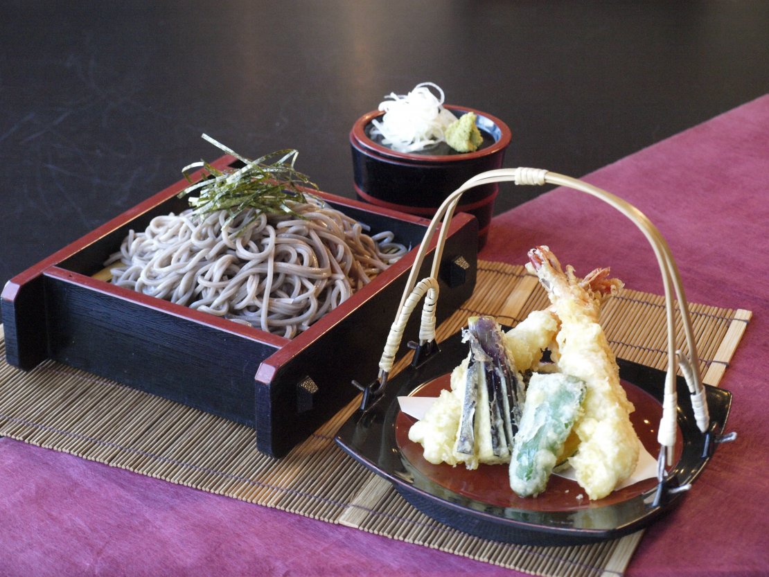 天ざるそば(1,080円)