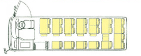 小型貸切車_座席