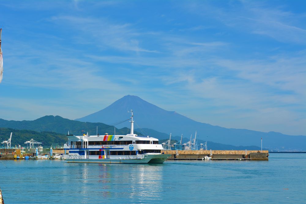 ベイと富士山