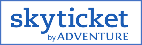 スカイチケット枠線付きロゴ