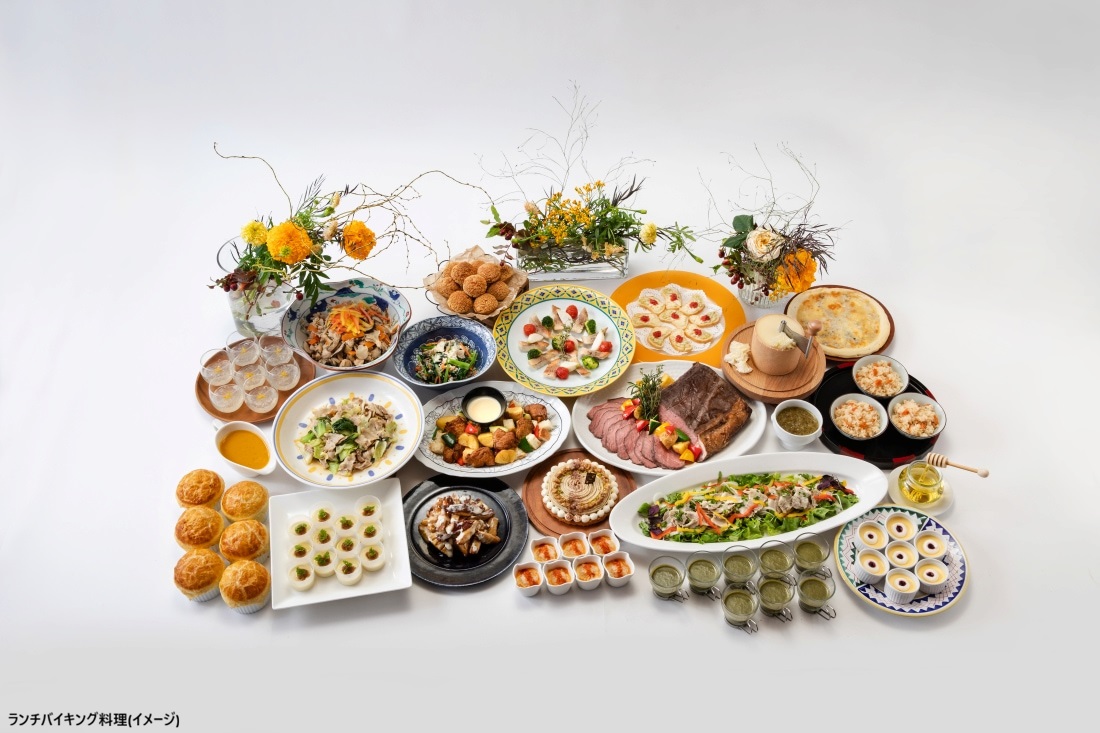 コンコルドビュッフェ料理メイン