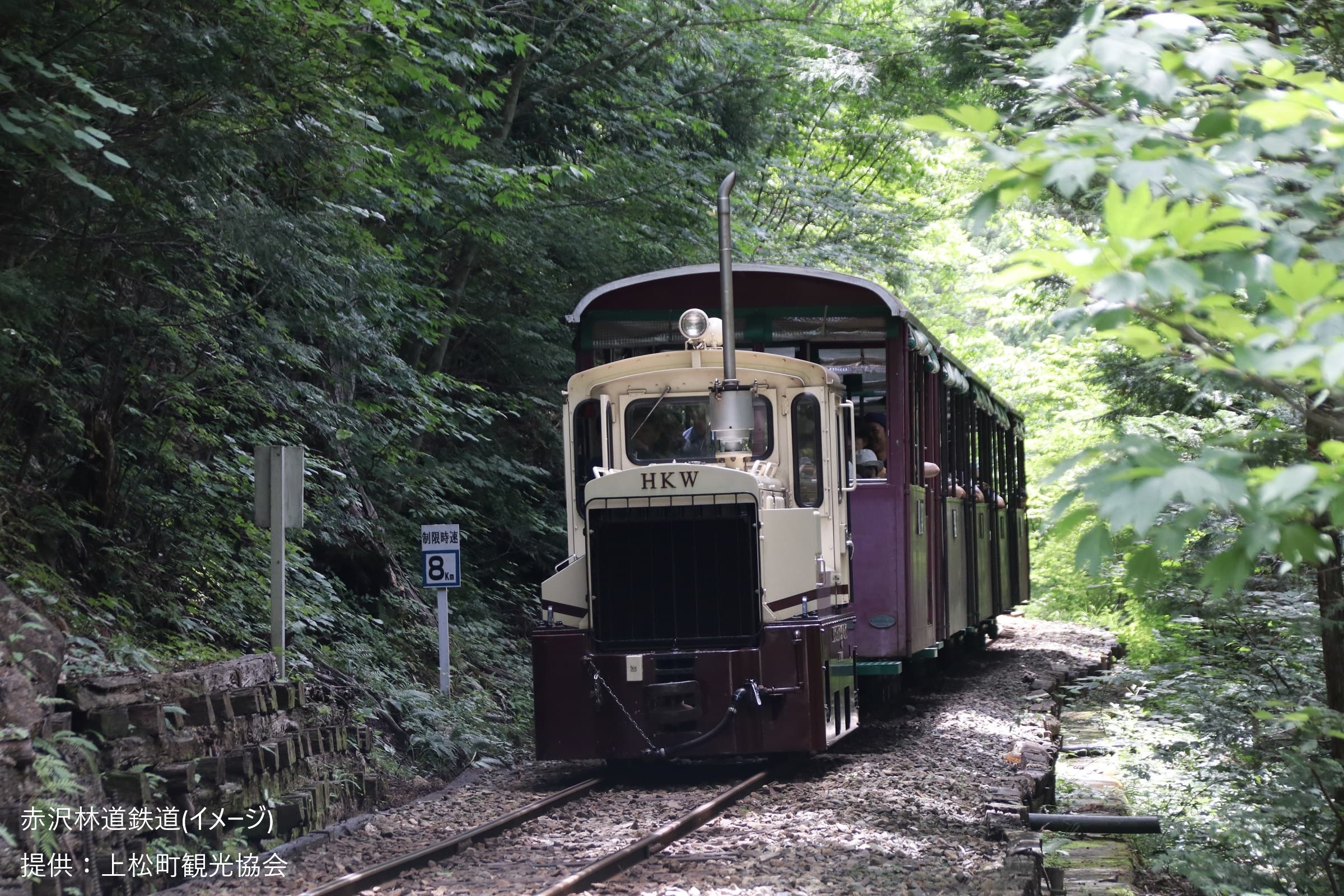 赤沢森林鉄道 鉄道写真