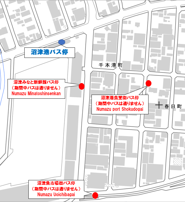 迂回 港 地図